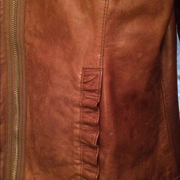 VINTAGE LEATHER JACKET 🧥 NWOT - Picture 11 of 12